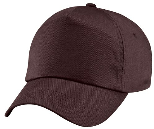 Beechfield - Cap Solid Color 100% Cotton - Child (One Size) (Chocolate)