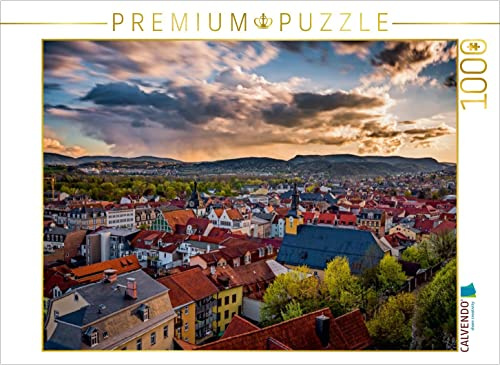 CALVENDO Puzzle Rudolstadt, schöne Stadt | 1000 Teile Lege-Größe 64 x 48 cm Foto-Puzzle für glückliche Stunden