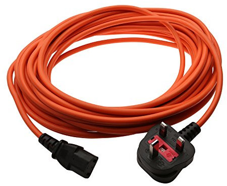 MasterPart Extra Long Multi Purpose 2 Core 1mm Main Power Cable - 12 Metre