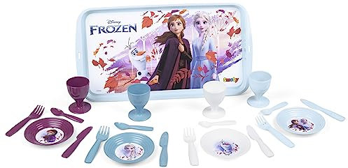 Smoby - La Reine des Neiges - Plateau Dinette - 21 Accessoires - 310507