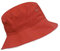 MFAZ Morefaz Ltd Unisex Fischerhüte Baumwolle Twill Bucket Hat Anglerhut Zum Wandern Camping Reisen (Red White Rim)