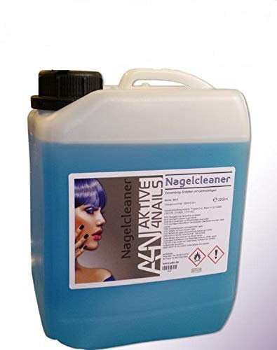 Nail Cleaner für Gelnägel Entfetter Reiniger Isopropanol (Cleaner Blau 2500ml)