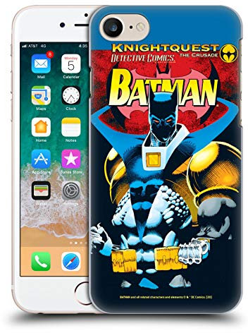Head Case Designs Offizielle Batman DC Comics Knightquest Ikonen der Comic-Kostüme Harte Rueckseiten Handyhülle Hülle Huelle kompatibel mit Apple iPhone 7/8 / SE 2020 & 2022