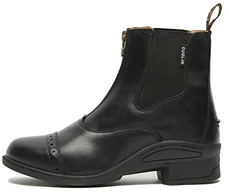 Dublin Altitude Zip Paddock Boots, Black, Childs 3