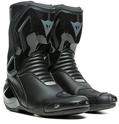 DAINESE - Nexus 2 D-Wp Boots, Stivale Moto Sportivo, Membrana Impermeabile, Sistema Anti-distorsione, Protezione del Piede e della Caviglia, Scarpe Moto da Uomo, Nero, 46