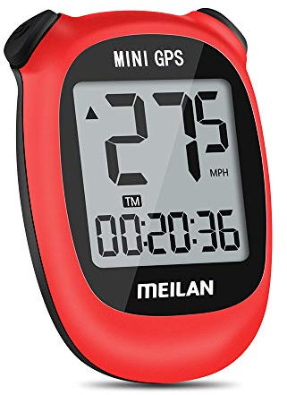 MEILAN M3 Mini GPS Fahrradcomputer Kabellos, Wasserdicht Fahrradtacho Drahtlos Radcomputer Fahrrad Tachometer 16 Funktionen Tacho Fahrrad Kilometerzähler mit 1,7 Zoll LCD Bildschirm für Kinder