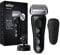Braun Series 8 Rasierer Herren mit 3+1 Scherkopf, Elektrorasierer & Trimmer für Präzision, Sonic-Technologie & 40°-Kopf mit Konturenanpassung, Wet & Dry, 8410s, schwarz