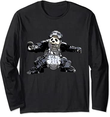 Iron Panda Long Sleeve T-Shirt