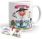 Kembilove Taza de Café el Mejor Abogado del Mundo – Taza de Desayuno para la Oficina – Taza de Té de profesione – Regalo original – Detalles compañeros de trabajo (Abogada)