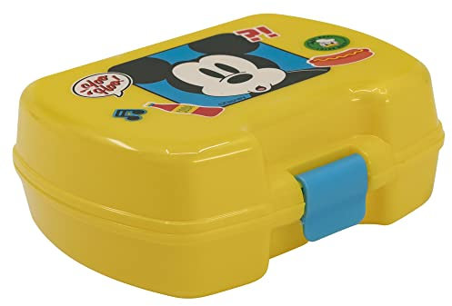 Pequeña sandwichera infantil de Mickey Mouse