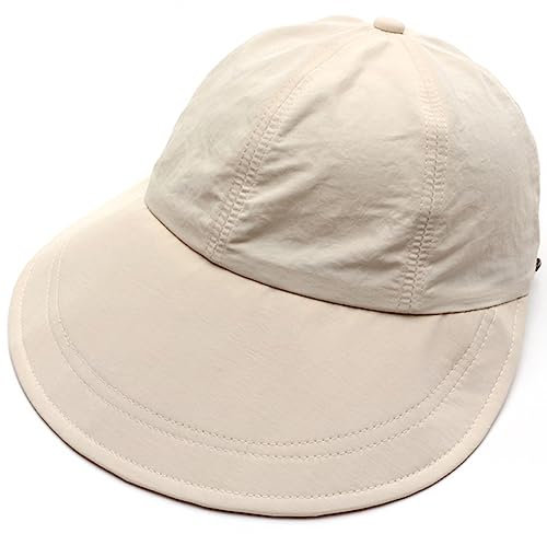 SZYDM EMF-Schutzkappe, Mikrowellenstrahlung, die atmungsaktive Anti-UV-Outdoor-Sporthut, Anti-Strahlung, HF-Abschirmung, 5G WiFi-Schild blockiert,Beige,M