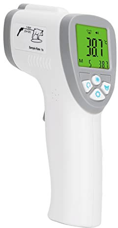 DEWIN Berührungsloses Tier-Haustier-Infrarot-Thermometer, 3 Modi Hund Schwein Körpertemperatur-Tester für Tierarzt (Englisches Handbuch enthalten)