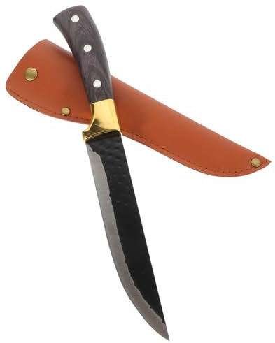 PRETYZOOM 1 Juego De Cuchillos Para Deshuesar Con Funda De Cuero Cuchillo De Cocina Para Chef Cuchillo De Corte Profesional Cuchillo Multiusos Cuchillo De Carnicero Afilado Cuchillos
