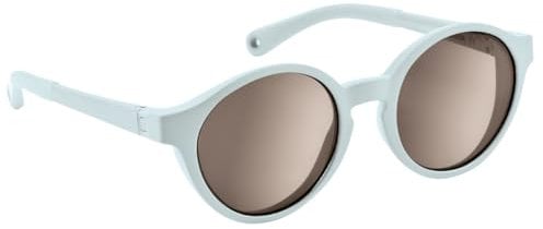 BÉABA, Lunettes de soleil pour Enfants 2-4 ans, Protection 100% UV - CAT 3, Protection Latérale, Confort Optimal, Branches ajustables 360°, Merry, Bleu Perle