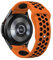 SimpleThings Cinturino sportivo in silicone senza spazio per Samsung Galaxy Watch 6/5/4, 44 mm 40 mm/Watch 6 Classic 47 mm 43 mm/Watch 5 45 mm/Watch 4 Classic 46 mm 42 mm, Silicone, arancione/nero