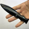QINGQI Pietra Naturale Coltello di Ossidiana Naturale Protezione di Cristal Pietra scolpita Pugnale Artigianato Minerale Regali for Uomini Talismano Magico Spada Forniture for Streghe(1PCS)