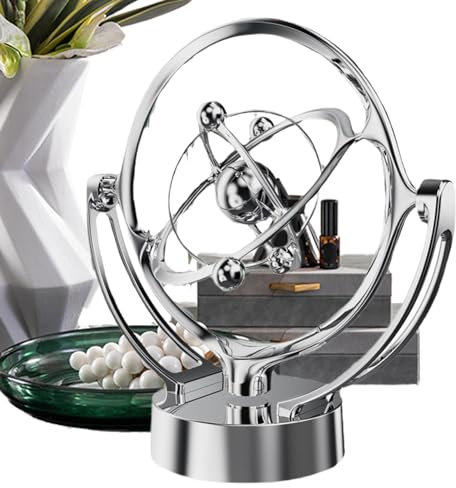Perpetuum Mobile Spielzeug,Perpetuum Mobile Schreibtischspielzeug - Perpetual Motion Device Kinetische Kunst | Wissenschaftliches Physik-Gadget, pädagogisches Tischspielzeug, Klassenzimmer-Requisiten,