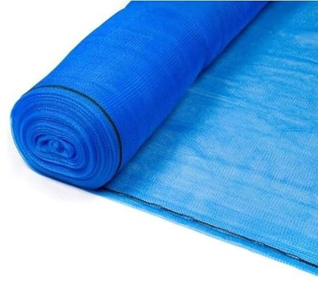 PDL – Pegdev - Blue Debris Netting - Heavy Duty UV Stabilised Polyethylene, Open Mesh Safety Net for Scaffolding & Building Sites (50m Roll)