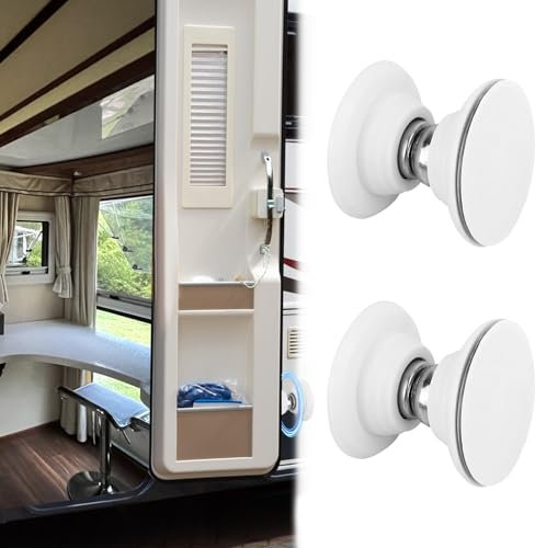 DMJJSD® 2 fermaporta magnetiche, per camper, camper, camper, barche