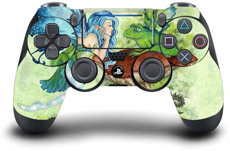 Head Case Designs Officially Licensed Amy Brown Frog Gossip Pixie Fairy Art Vinyl Sticker Gaming Skin Decal Cover Compatible With Sony PlayStation 4 PS4 DualShock 4 Controller