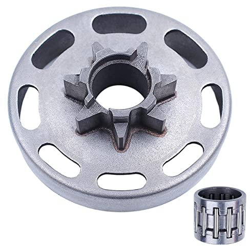 Wivplex 325 Pitch 7 Tooth Clutch Drum Sprocket, for Husqvarna, 435 435E 440 440E Chainsaw Needle Bearing 505441501 505 44 15-01 Clutch Assembly kit