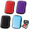 AHEJIOO 4 Stück Spielkarten Box, Wasserdicht Kartenbox Spielkarten, Spielkarten Etui, Für UNO Kartenspiel Skyjo Kartenspiel Phase 10 Kartenspiel Cabo Kartenspiel (Rot, Lila, Schwarz, Blau)
