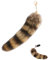 FDCGAS Fuchsschwanz Anhänger Schlüsselanhänger,1 pcs Fell Schwanz Keychain Extra Groß Schlüsselring Tasche Zusätze Auto Schlüsselketten Anhänger Weich Flaumig Dicht Dekoration Natürliche Farben,30cm