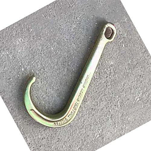 Obstáculos Coche Gancho Doble Tipo J Para Remolque De 4T/5T - Cadenas De Arrastre Para Transporte, Gancho De Vástago Largo Para Grúa De Coche, Cordón Para Camión Para Recuperación De Grúa De Coche Cue