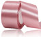 Nastri Oro Rosa 50mm, 23 metri Nastro di Raso Oro Rosa per l'imballaggio di regali, Artigianato fai da te, Bows Making, Mazzi di fiori, Palloncini, Festa nuziale e Decorazioni per torte