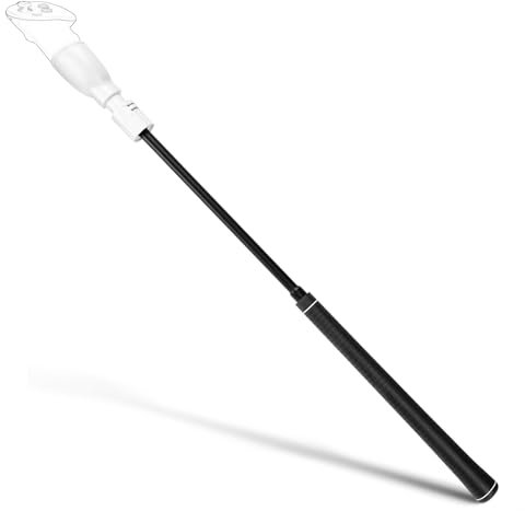 Geekria VR Golfschlägergriff-Zubehör kompatibel mit Meta Quest 3S / Quest 3 / Quest 2, Griffaufsatz geeignet für Golf +, schweißfester Silikongriff, Golfspiel-Erweiterungsadapter (1 Stück)
