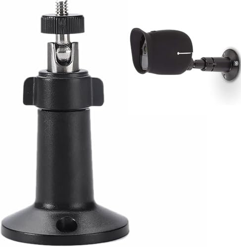 Security Camera Wall Mount, Camera Mount for Ring, 360° Adjustable Security Camera Bracket, Thickened PC Plastic Surface Reinforced Base, for Many Types Outdoor Indoor Camera