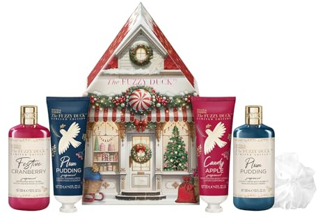 Baylis & Harding The Fuzzy Duck Winter Wonderland Gingerbread House Gift Set - Vegan Friendly