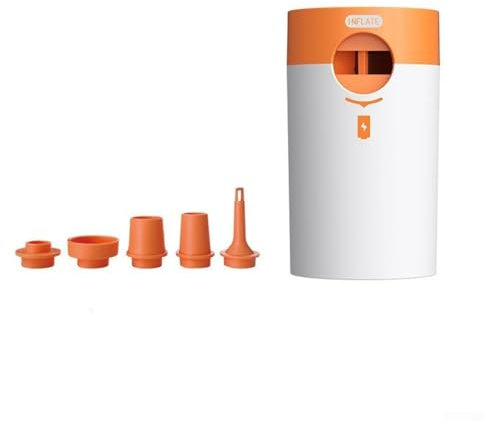 Petite pompe à air électrique efficace pour gonfler les piscines, les jouets, etc. Conçue pour une utilisation pratique en extérieur et une facilité d'utilisation