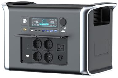 Générateur D'énergie Portable 220 V 110 V 12 V, Chargeur De Batterie Externe De Secours Solaire USB AC For Alimentation De Secours(100W 27000mAh,AU)