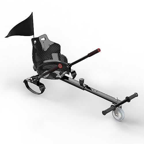 Hoverkart Hoverboards Sitz Gokart für 6.5-10 Zoll Hoverboards Self-Balancing Scooters für Erwachsener und Kind