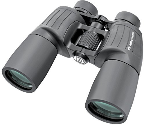 Bresser Fernglas Corvette 10x50 wasserdicht mit voller Mehrschichtvergütung und Stativanschlussgewinde