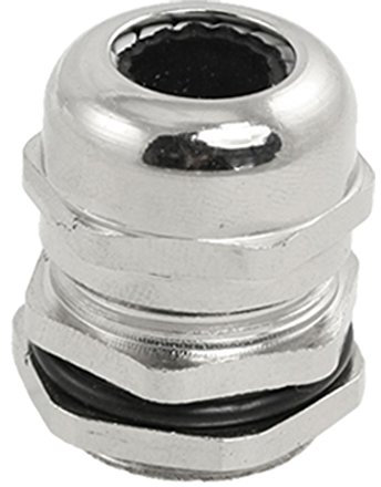 sourcing map Edelstahl 8,0–12,0 mm PG13,5 Wasserdicht Kabelverschraubung Anschluss de