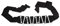 WIDMANN Milano Party Fashion 1875B Gürtel, Unisex Adulto, Mehrfarbig, Taglia unica
