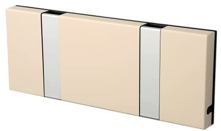 Knax Garderobe Waagerecht Desert 2 Haken, Grau