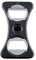 Décapsuleur Sedeta® - Noir - En acier inoxydable - Pour Volkswagen VW - Portable