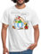 Spreadshirt Astérix & Obélix Boudeur Dispute Grincheux T-Shirt Homme, L, Blanc