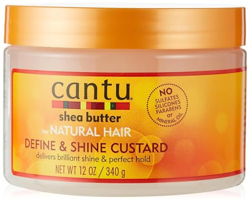 Cantu Natürliches Haar Definieren Und Glanz Creme 12oz Jar - 12 Ounce (2 Pack)