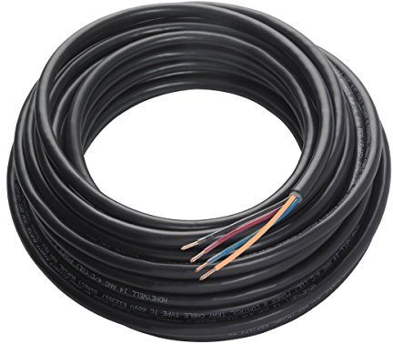 Senville Cable de control de 4 conductores de 14-4 cables 14 AWG para aire acondicionado mini dividido con certificación UL (50 pies)