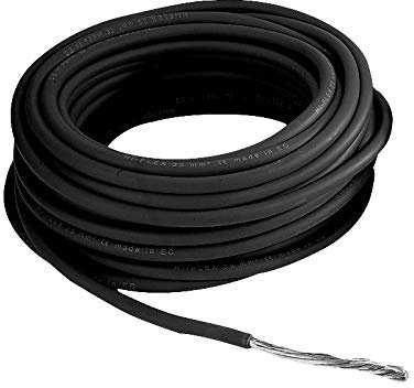 Câble 16 mm² - Noir - 25 Mètres
