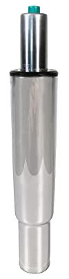 OfficeWorld Range Gasdruckfeder für Bürostuhl - Länge 235 mm V Chrom– stabile Gasfeder – Gasdruckdämpfer für Drehstuhl, Chefsessel, Hocker, Schreibtischstuhl