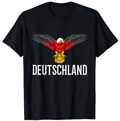Deutscher Adler - Deutschland Fahne T-Shirt