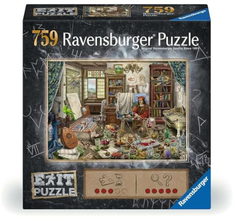 Ravensburger EXIT Puzzle 16782 Das Künstleratelier 759 Teile