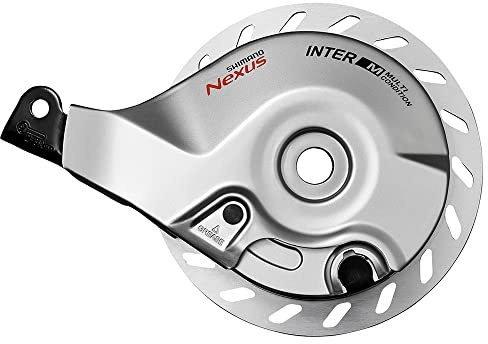 SHIMANO Bremse Rollen Hinterrad BR-C3000 Nexus C8.2mm Unterlegscheibe, Erwachsene Unisex, Schwarz (Schwarz), Einheitsgröße