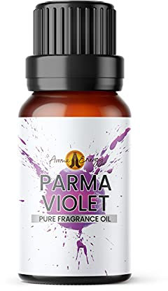 Parma Violet Fragrance Oil, 10ml - Use in Aromatherapy Diffuser, Home Made Making, Potpourri, Candle, Soap, Slime, Bath Bomb, Air Freshener