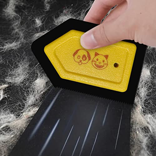 Premium 2x Mini-Bürste, zum Entfernen von Tier-, Hunde- und Katzenhaaren, Haarentferner | Sofa - Autositze - Teppich - Kleidung und mehr | 2 = 1+1 | Waschbar und Wiederverwendbar